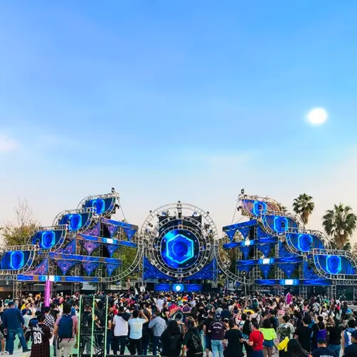 escenario stereobloom edc 2024 trusses md mexico