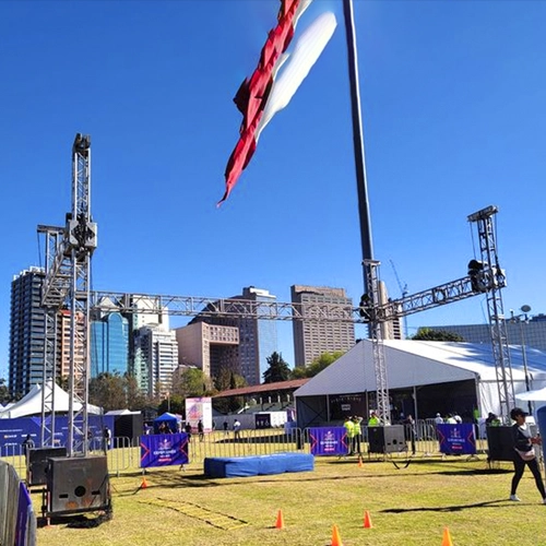 ground support porteria motorizada reception challenge mexico