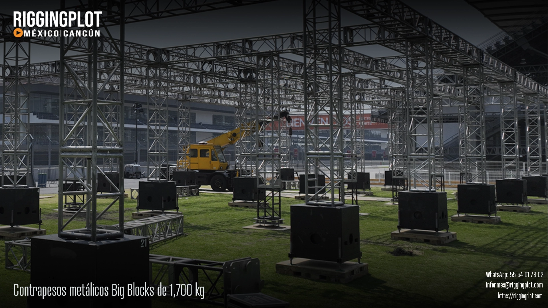 ficha técnica ground support whd 15x16mts riggingplot méxico