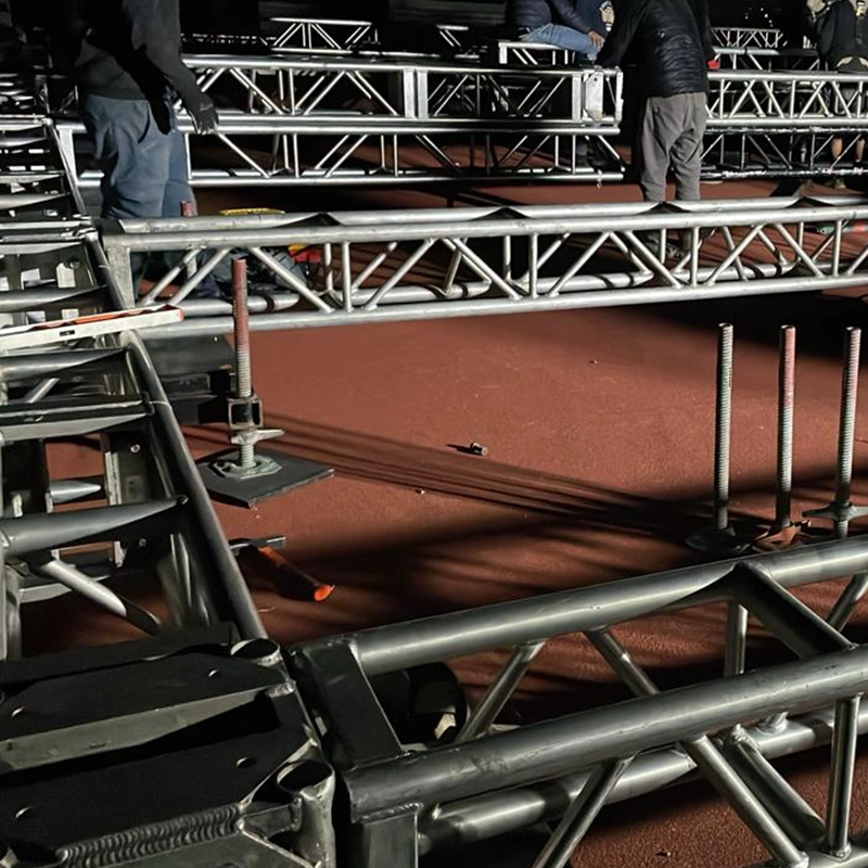 ARMADO DE ESTRUCTURA Y BALANCEO CON CONTRAPESOS PARA MECANISMO DE DEVELACIÓN