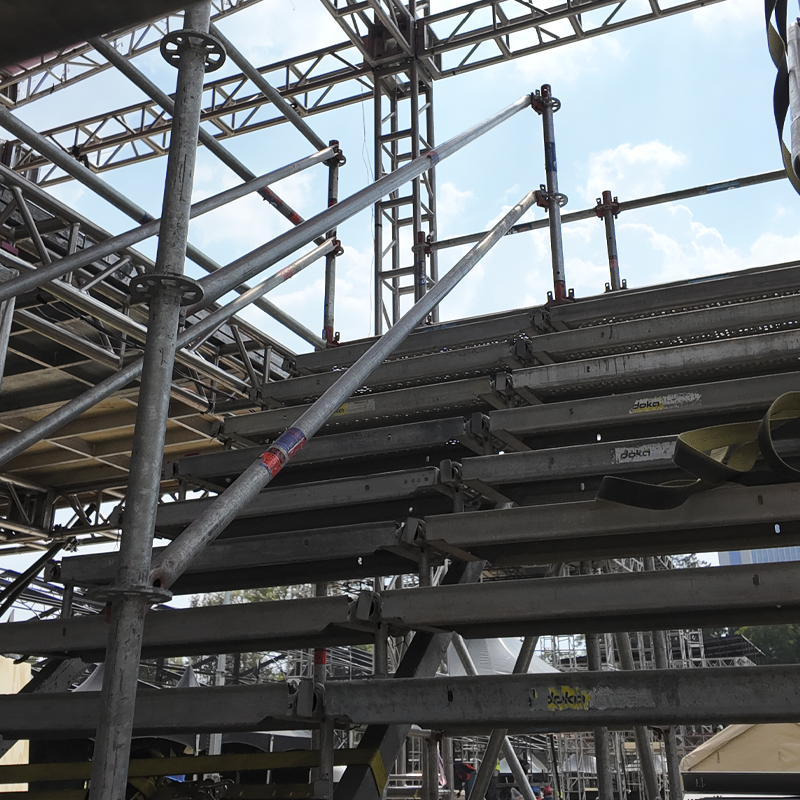 HOSPITALITY DISEÑADO CON TRUSSES MD DE 2 NIVELES HS-N2-10.67*10.36MTS