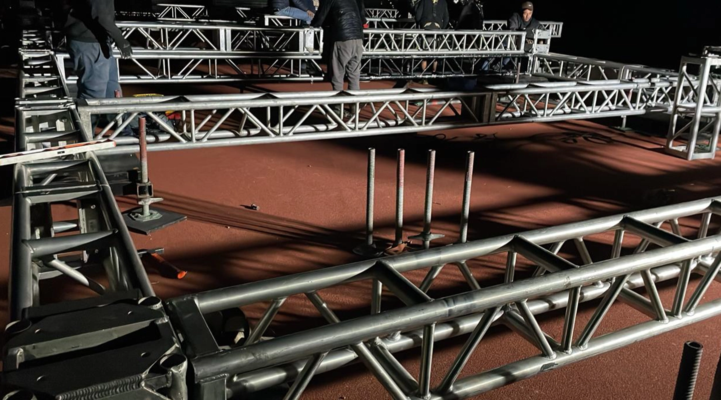 ARMADO DE ESTRUCTURA Y BALANCEO CON CONTRAPESOS PARA MECANISMO DE DEVELACIÓN