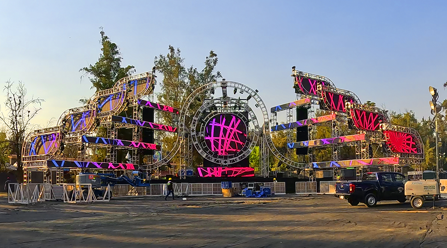 diseños para activaciones de stand de festivales en mexico