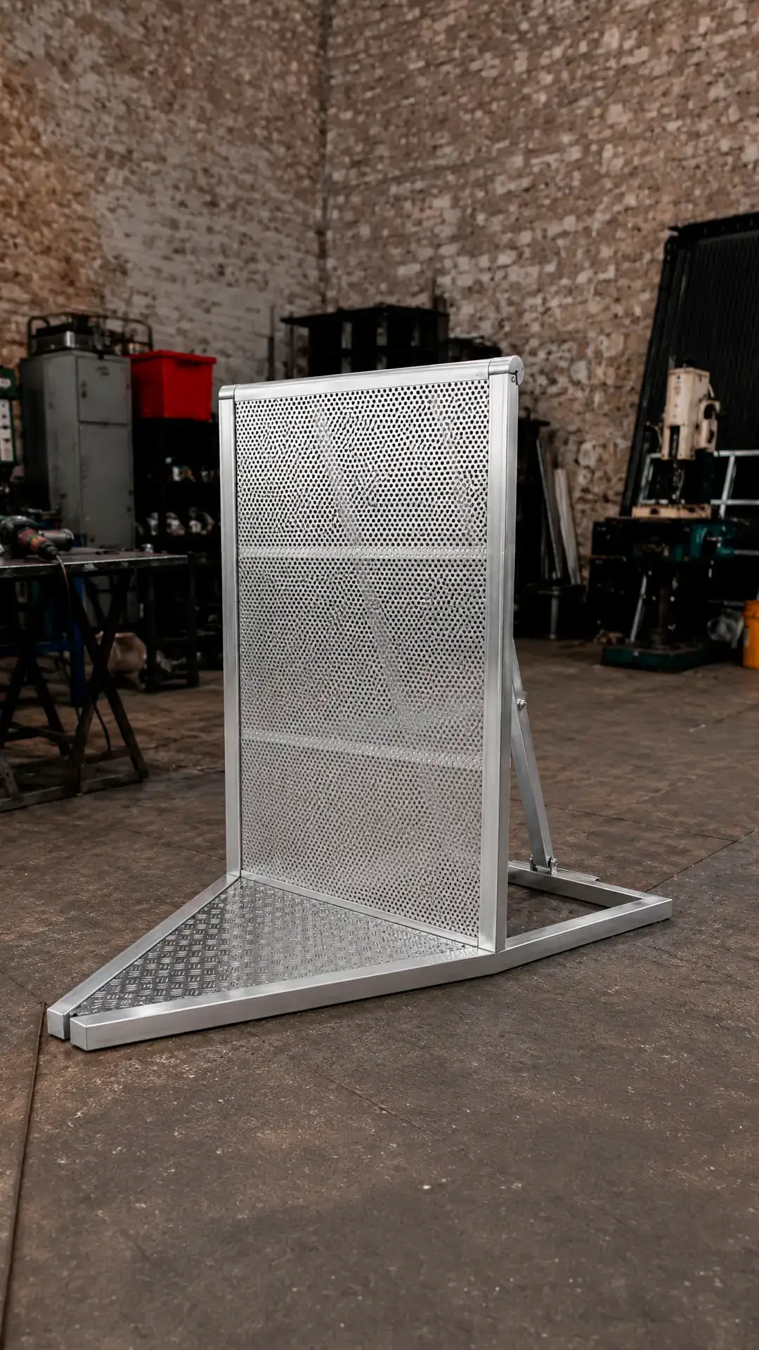 escenario de aluminio montado en Infield del Hipódromo de las Ámericas 2025 riggingplot mexico