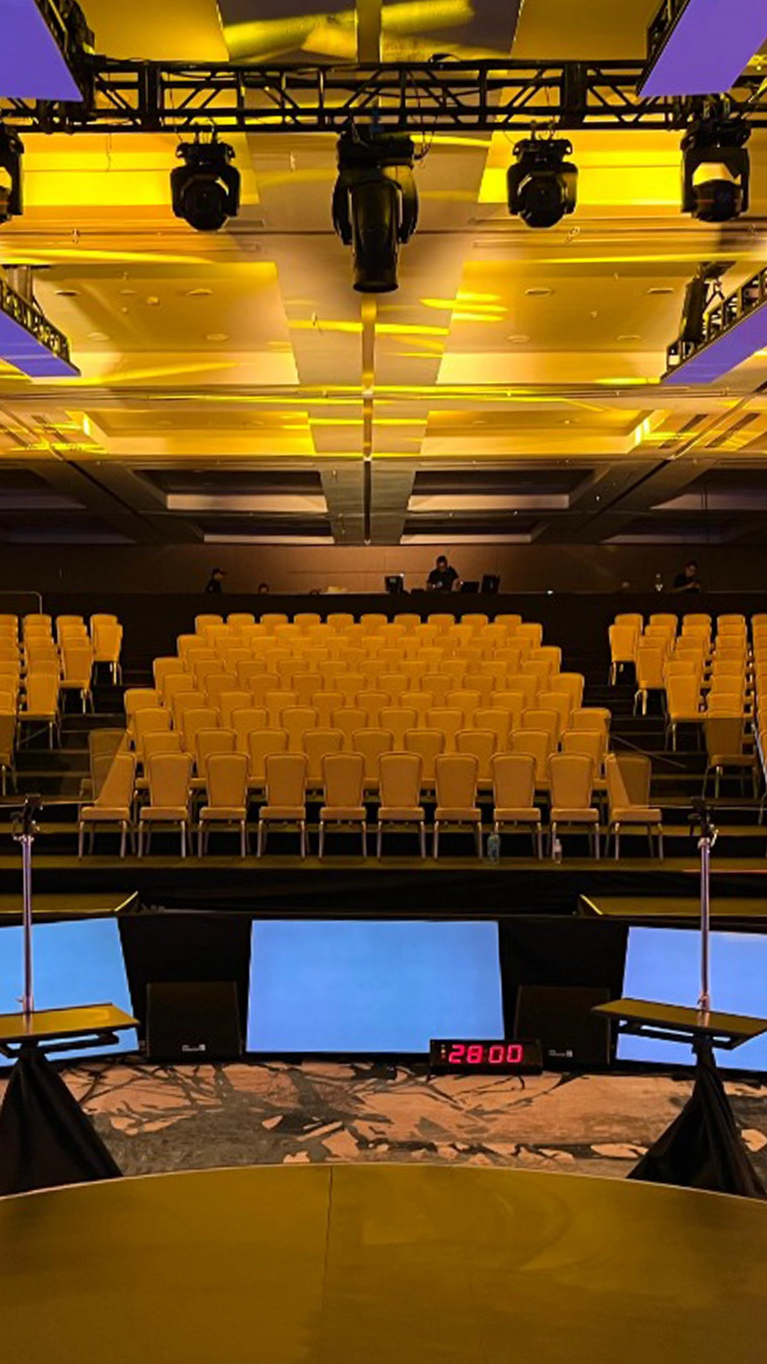 escenario de aluminio sumergible riggingplot mexico